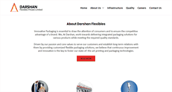 Desktop Screenshot of darshanpackagings.com